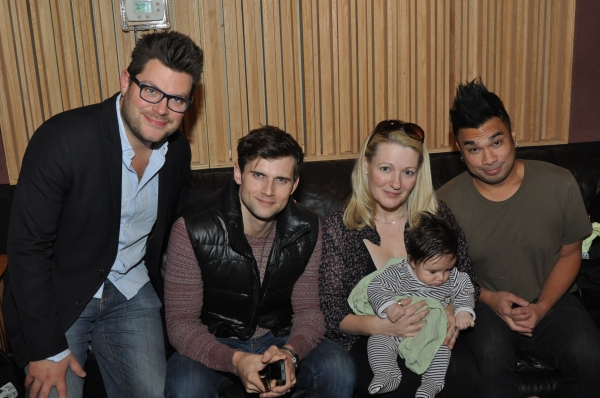 Exclusive Photo Coverage: In the Recording Studio with PIPPIN Cast for Carols For A Cure! Image