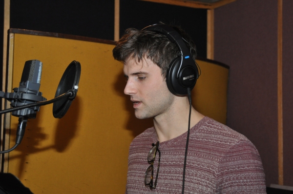 Exclusive Photo Coverage: In the Recording Studio with PIPPIN Cast for Carols For A Cure! Image