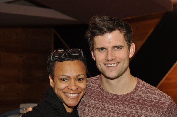 Exclusive Photo Coverage: In the Recording Studio with PIPPIN Cast for Carols For A Cure! Image