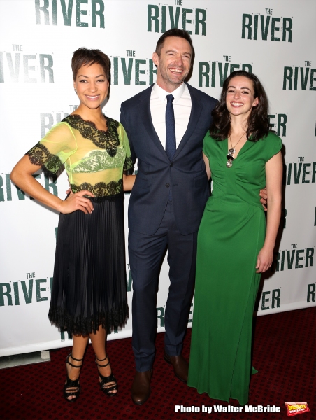 Photo Coverage: Hugh Jackman, Laura Donnelly and Cush Jumbo Celebrate Opening Night of THE RIVER! Image