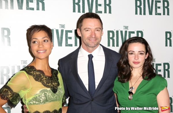 Photo Coverage: Hugh Jackman, Laura Donnelly and Cush Jumbo Celebrate Opening Night of THE RIVER! Image