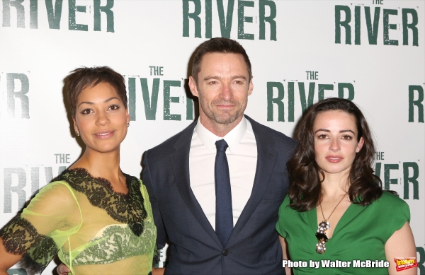 Photo Coverage: Hugh Jackman, Laura Donnelly and Cush Jumbo Celebrate Opening Night of THE RIVER! Image