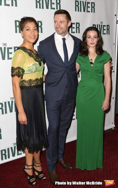 Photo Coverage: Hugh Jackman, Laura Donnelly and Cush Jumbo Celebrate Opening Night of THE RIVER! Image