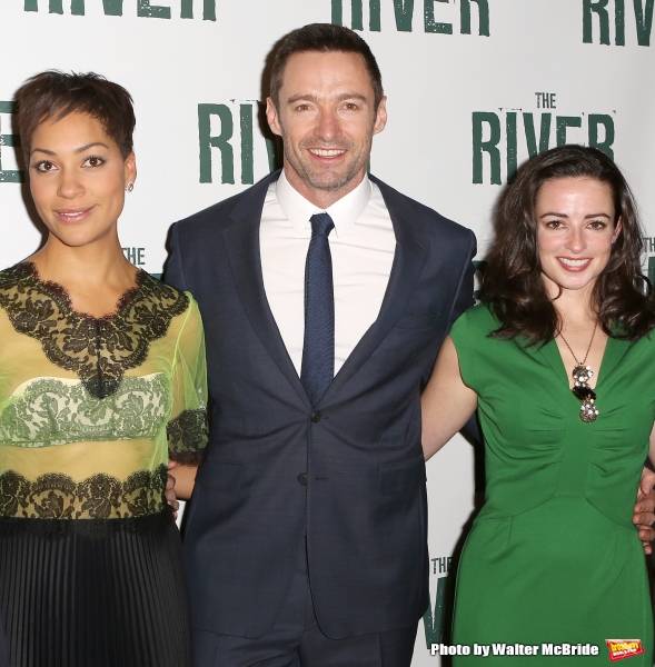 Photo Coverage: Hugh Jackman, Laura Donnelly and Cush Jumbo Celebrate Opening Night of THE RIVER! Image