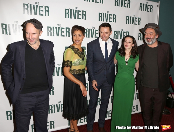 Photo Coverage: Hugh Jackman, Laura Donnelly and Cush Jumbo Celebrate Opening Night of THE RIVER! Image