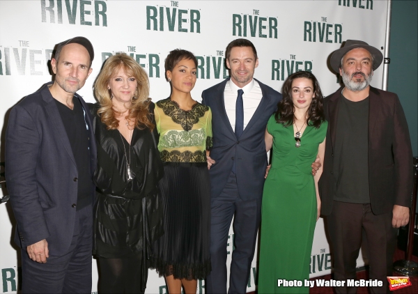 Photo Coverage: Hugh Jackman, Laura Donnelly and Cush Jumbo Celebrate Opening Night of THE RIVER! Image