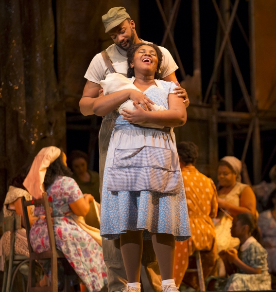 Photo Flash: First Look at Eric Owens, Adina Aaron and More in Lyric Opera's PORGY AND BESS 