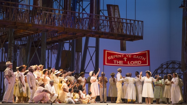 Photo Flash: First Look at Eric Owens, Adina Aaron and More in Lyric Opera's PORGY AND BESS Image