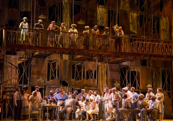 Photo Flash: First Look at Eric Owens, Adina Aaron and More in Lyric Opera's PORGY AND BESS Image