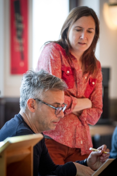 Photo Flash: In Rehearsal with Steppenwolf's AIRLINE HIGHWAY Image