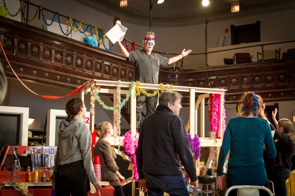 Photo Flash: In Rehearsal with Steppenwolf's AIRLINE HIGHWAY Image