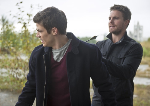 Photo Flash: First Look at THE FLASH & ARROW's Crossover Episode Image