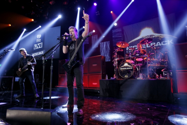Photo Flash: Nickelback Performs Hits From New Album at iHeartRadio in LA 