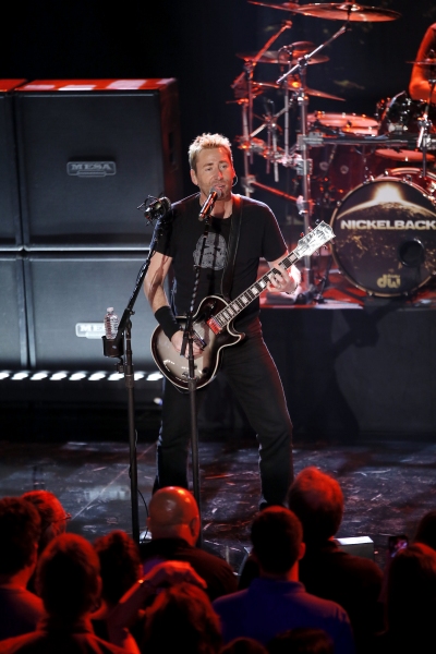 Photo Flash: Nickelback Performs Hits From New Album at iHeartRadio in LA Image