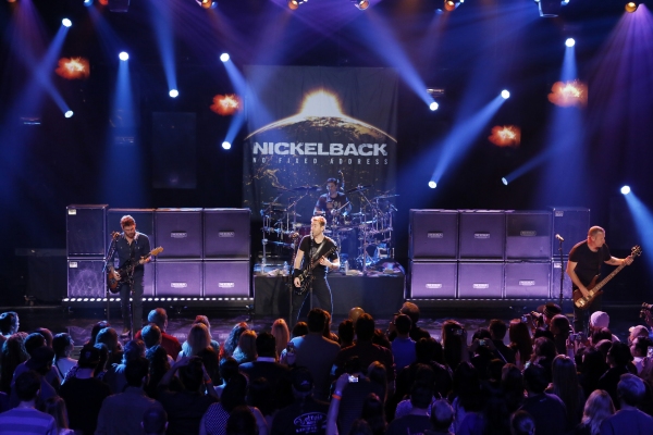 Photo Flash: Nickelback Performs Hits From New Album at iHeartRadio in LA Image
