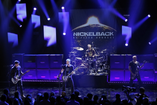 Photo Flash: Nickelback Performs Hits From New Album at iHeartRadio in LA Image