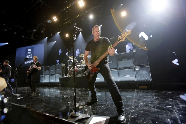 Photo Flash: Nickelback Performs Hits From New Album at iHeartRadio in LA 