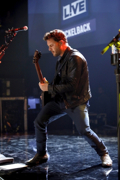 Photo Flash: Nickelback Performs Hits From New Album at iHeartRadio in LA Image