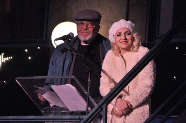 Photo Coverage: James Earl Jones, Annaleigh Ashford, and More Perform at Macy's 2014 Windows Unveiling Image