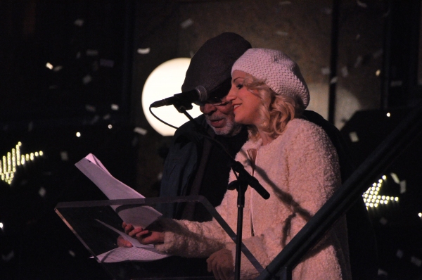Photo Coverage: James Earl Jones, Annaleigh Ashford, and More Perform at Macy's 2014 Windows Unveiling Image