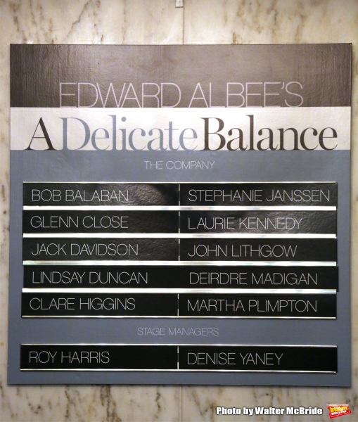 Photo Coverage: A DELICATE BALANCE Pays Tribute to Mike Nichols at Opening Night Curtain Call  Image