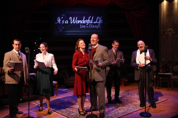 Photo Flash: First Look at American Blues Theater's IT'S A WONDERFUL LIFE: LIVE 