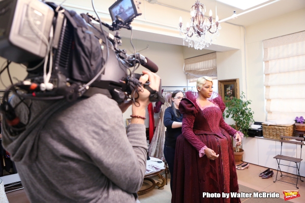 Exclusive Photo Coverage: NeNe Leakes Makes a Regal 'Madame' at CINDERELLA Costume Fitting! Image