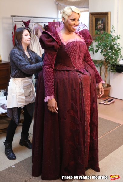 Exclusive Photo Coverage: NeNe Leakes Makes a Regal 'Madame' at CINDERELLA Costume Fitting! Image