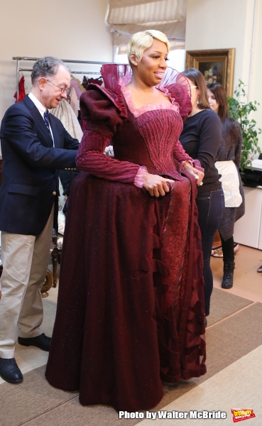 Exclusive Photo Coverage: NeNe Leakes Makes a Regal 'Madame' at CINDERELLA Costume Fitting! Image