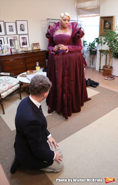 Exclusive Photo Coverage: NeNe Leakes Makes a Regal 'Madame' at CINDERELLA Costume Fitting! Image