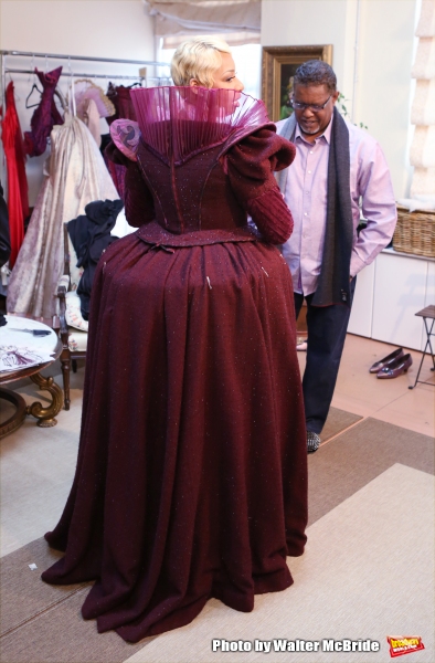 Exclusive Photo Coverage: NeNe Leakes Makes a Regal 'Madame' at CINDERELLA Costume Fitting! Image