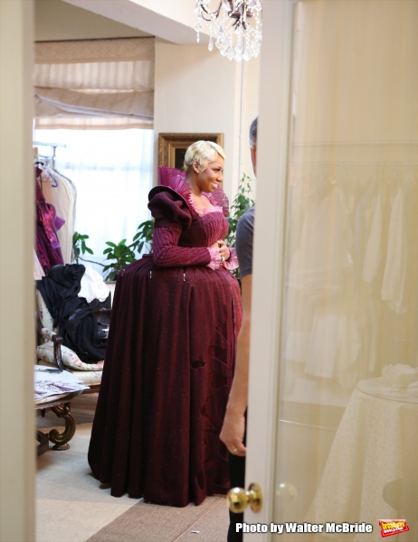 Exclusive Photo Coverage: NeNe Leakes Makes a Regal 'Madame' at CINDERELLA Costume Fitting! Image