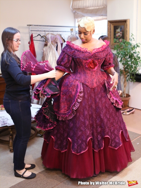 Exclusive Photo Coverage: NeNe Leakes Makes a Regal 'Madame' at CINDERELLA Costume Fitting! Image