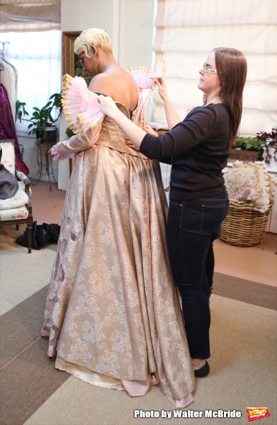 Exclusive Photo Coverage: NeNe Leakes Makes a Regal 'Madame' at CINDERELLA Costume Fitting! Image