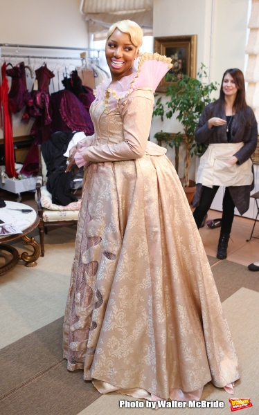Exclusive Photo Coverage: NeNe Leakes Makes a Regal 'Madame' at CINDERELLA Costume Fitting! Image
