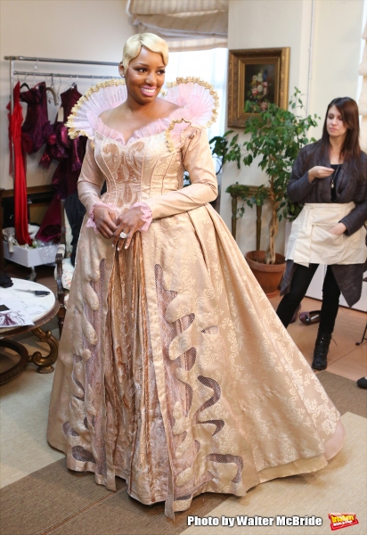 Exclusive Photo Coverage: NeNe Leakes Makes a Regal 'Madame' at CINDERELLA Costume Fitting! Image