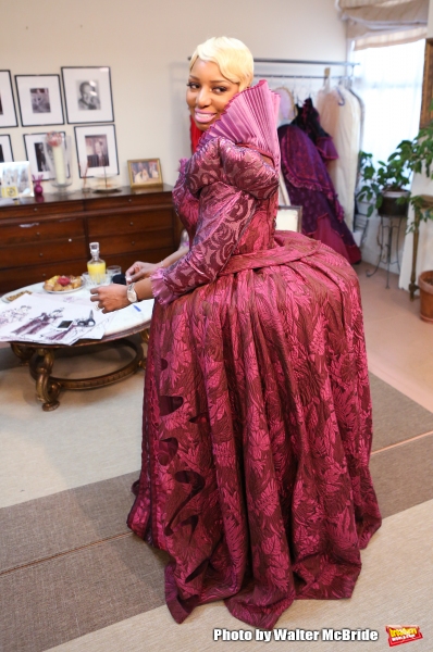 Exclusive Photo Coverage: NeNe Leakes Makes a Regal 'Madame' at CINDERELLA Costume Fitting! Image