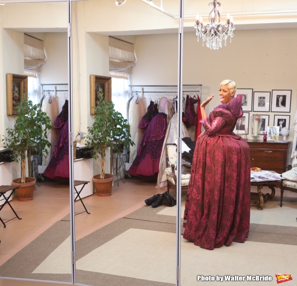 Exclusive Photo Coverage: NeNe Leakes Makes a Regal 'Madame' at CINDERELLA Costume Fitting! Image