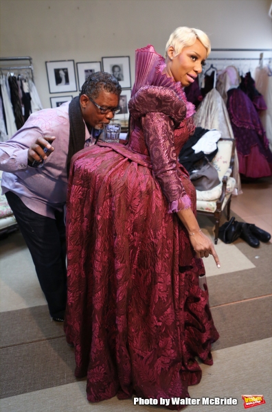 Exclusive Photo Coverage: NeNe Leakes Makes a Regal 'Madame' at CINDERELLA Costume Fitting! Image