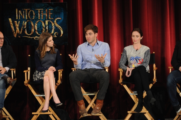 Anna Kendrick, Chris Pine and Emily Blunt Photo