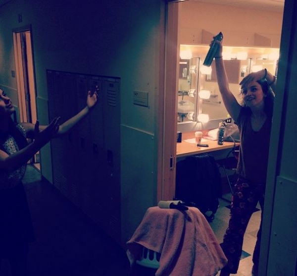 Photo Flash: Saturday Intermission Pics Nov. 22 - Part 2 - HONEYMOON IN VEGAS Shoots First #SIP, and More! 