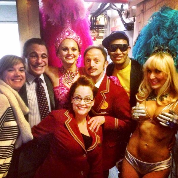 Photo Flash: Saturday Intermission Pics Nov. 22 - Part 2 - HONEYMOON IN VEGAS Shoots First #SIP, and More!  Image