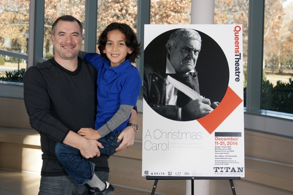 Photo Flash: In Rehearsal with Queens Theatre and Titan Theatre Company's A CHRISTMAS CAROL  Image