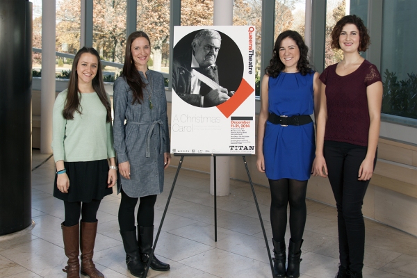 Photo Flash: In Rehearsal with Queens Theatre and Titan Theatre Company's A CHRISTMAS CAROL  Image