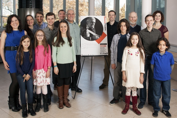 Photo Flash: In Rehearsal with Queens Theatre and Titan Theatre Company's A CHRISTMAS CAROL  Image