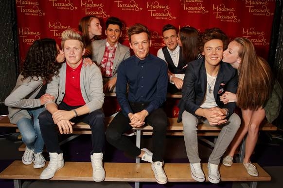 Photo Flash: One Direction Figures Launched at Madame Tussauds Hollywood 