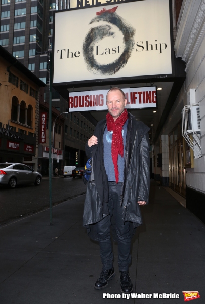 Photo Coverage: Sting & Jeffrey Seller Discuss Cast Change at THE LAST SHIP Image