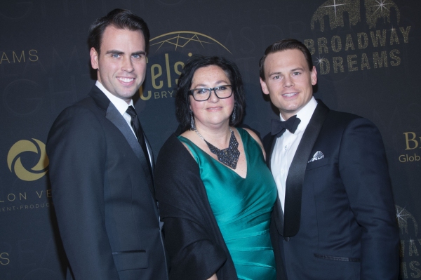 BDF Executive Director Annette Tanner with event chairs Ryan Stana and Adam Sansiveri Photo