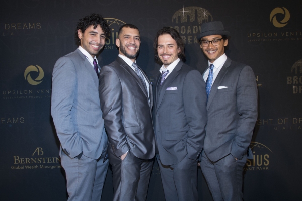 Trent Saunders, Josh Dela Cruz, Dennis Stowe and Mike Cannon from ALADDIN Photo