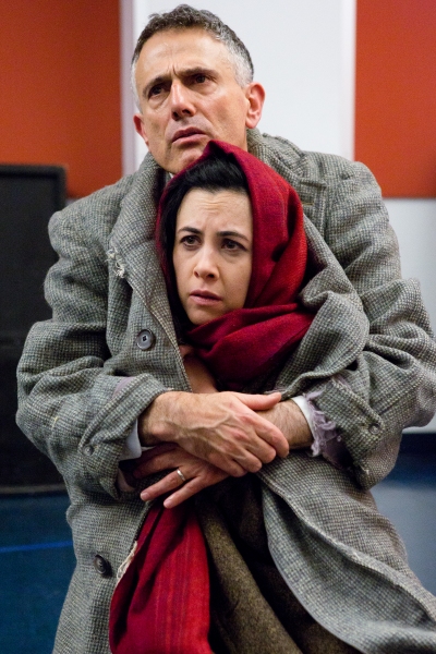 Photo Flash: In Rehearsal with David Greenspan and Jane Cortney for ON THE OTHER SIDE OF THE RIVER Image